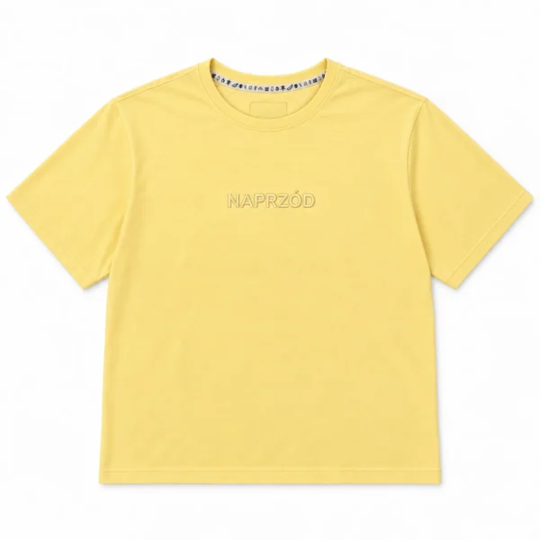 T-Shirt Koszulka Żółta "Naprzód"