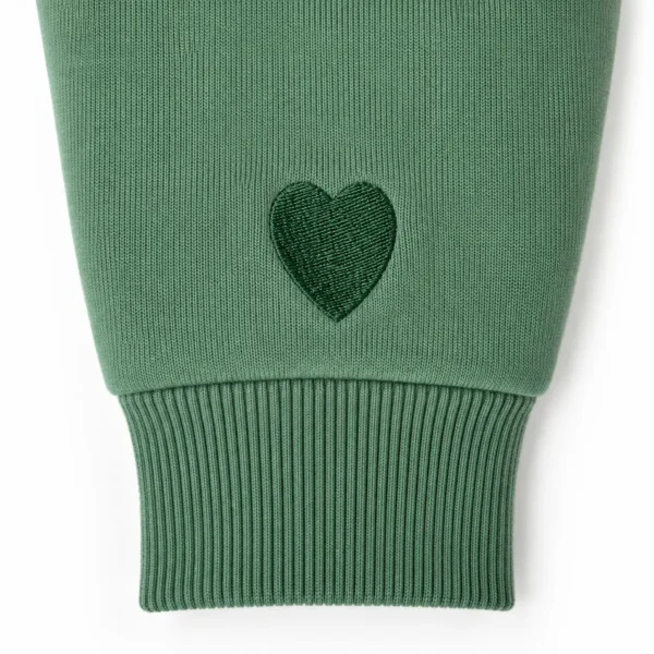 Bluza Z Kapturem Pastelowo Zielona „Spokój”