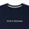 T-Shirt Koszulka Biała "Życie To Przygoda"