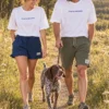 T-Shirt Koszulka Biała "Życie To Przygoda"