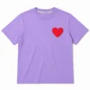 T-SHIRT KOSZULKA Fioletowa "Serce"