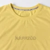 T-Shirt Koszulka Żółta "Naprzód"