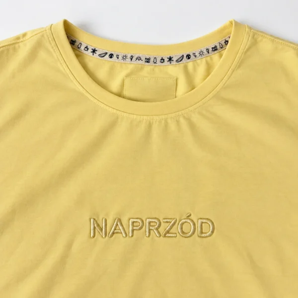 T-Shirt Koszulka Żółta "Naprzód"