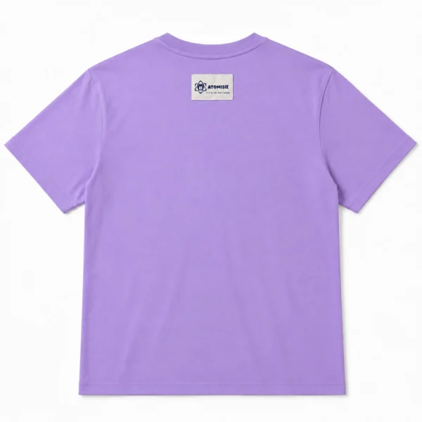 T-SHIRT KOSZULKA Fioletowa "Serce"